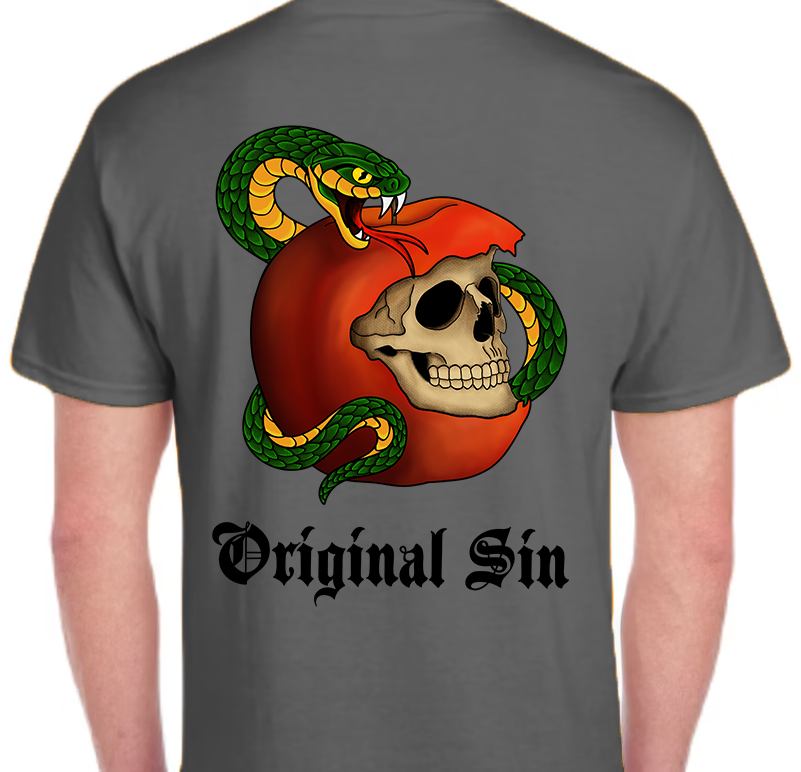 Original Sin Men's Back Graphic
