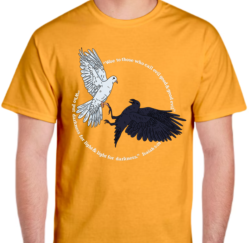 Isaiah 5:20 Men's Front Graphic