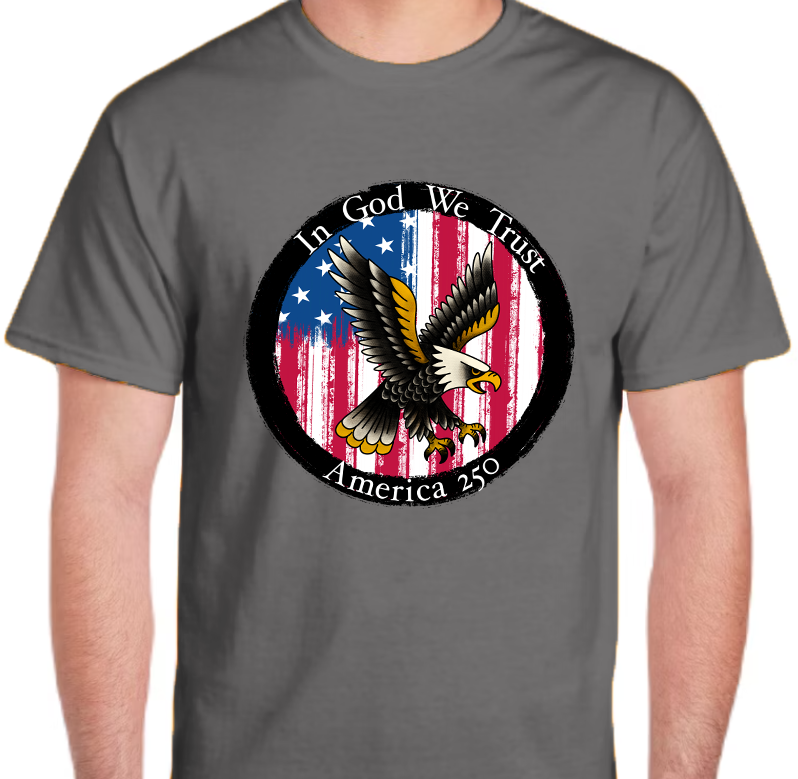 Round Seal America 250 Men's Front Graphics