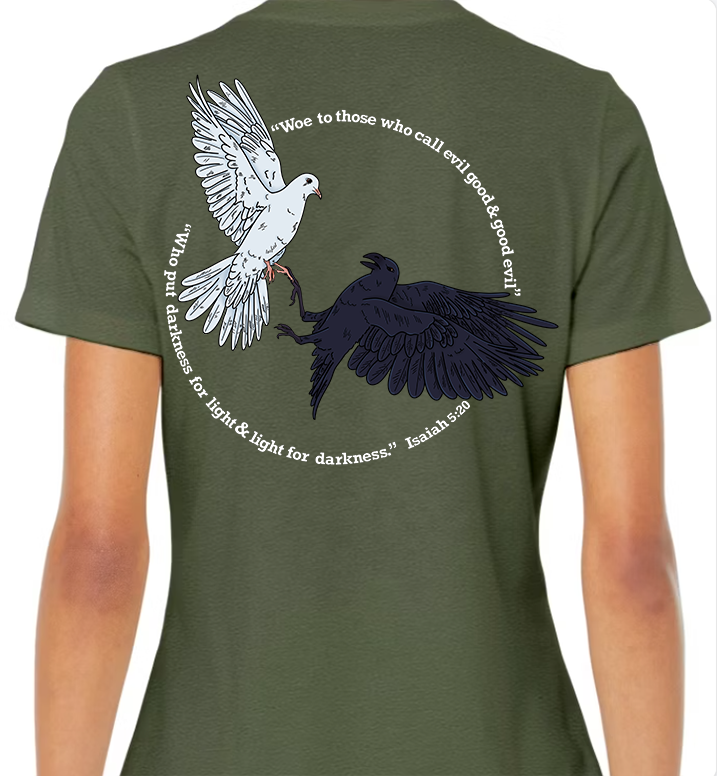 Isaiah 5:20 Women's Back Graphic