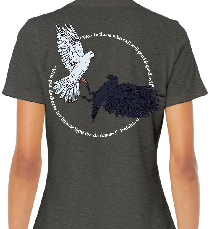 Isaiah 5:20 Women's Back Graphic