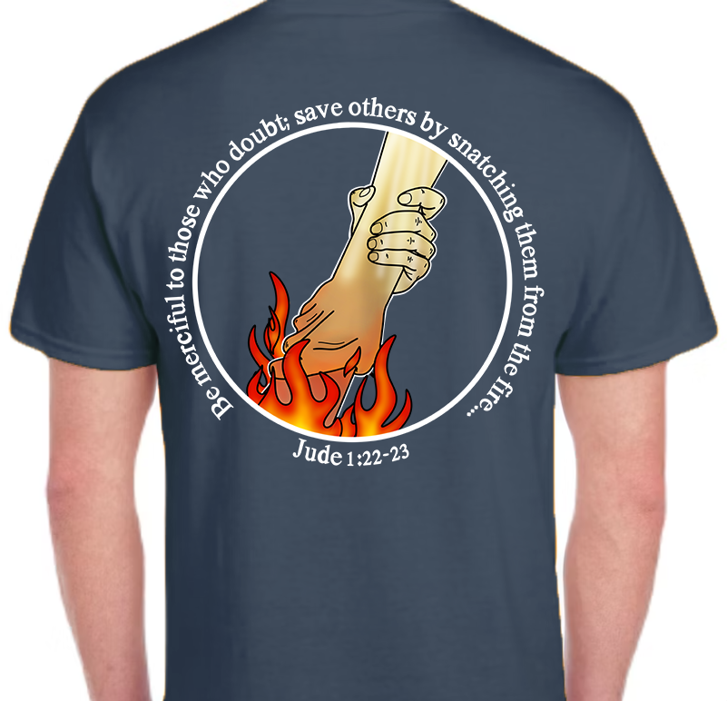 Jude 1:22 Men's Back Graphic