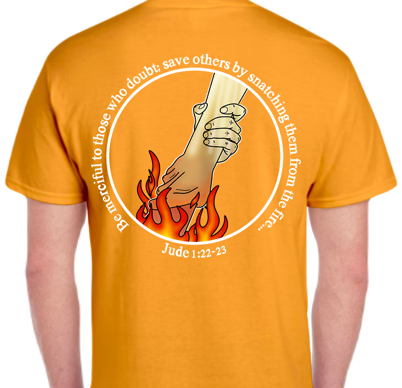 Jude 1:22 Men's Back Graphic