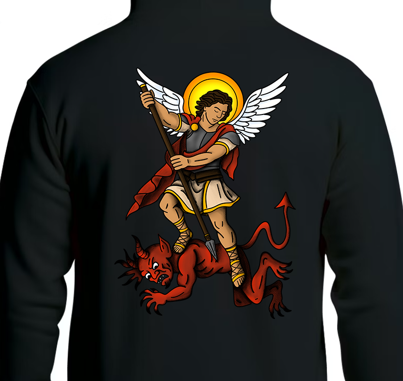 Archangel Hoodie Back Graphics