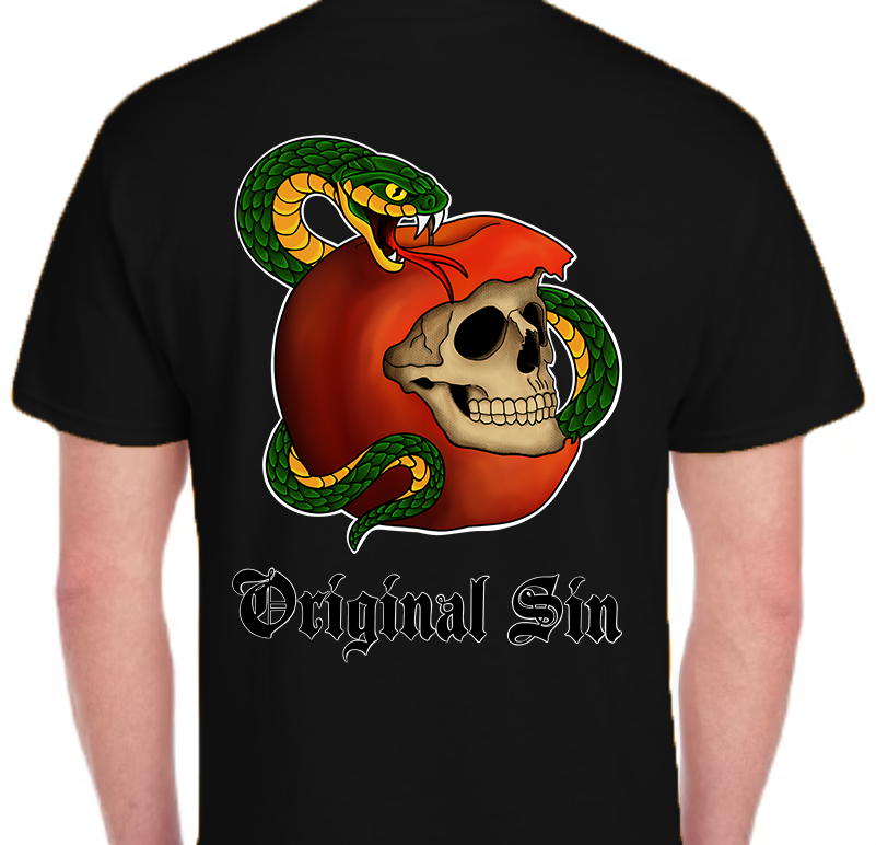 Original Sin Men's Back Graphic