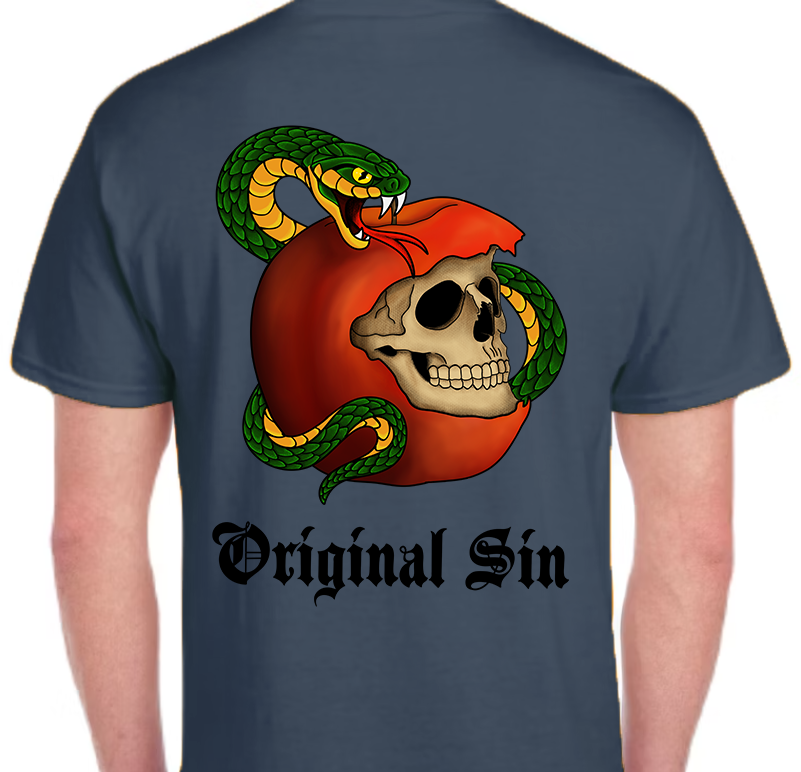 Original Sin Men's Back Graphic