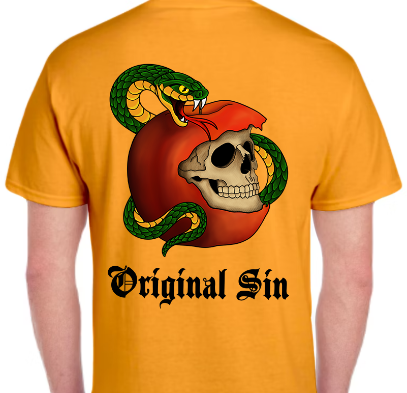 Original Sin Men's Back Graphic