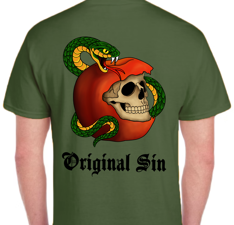 Original Sin Men's Back Graphic