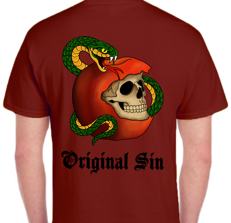 Original Sin Men's Back Graphic