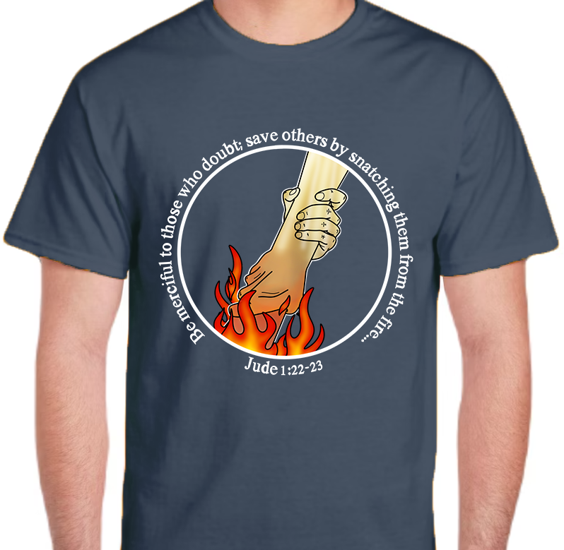 Jude 1:22 Men's Front Graphic