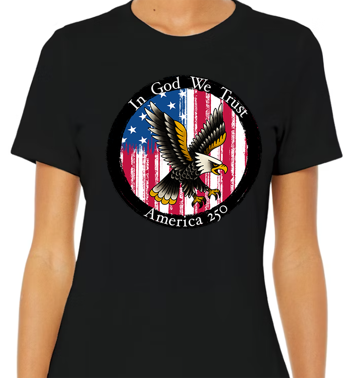 Round Seal America 250 Women's Front Graphic