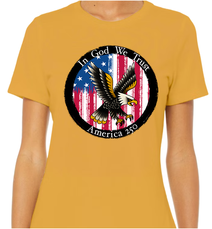 Round Seal America 250 Women's Front Graphic