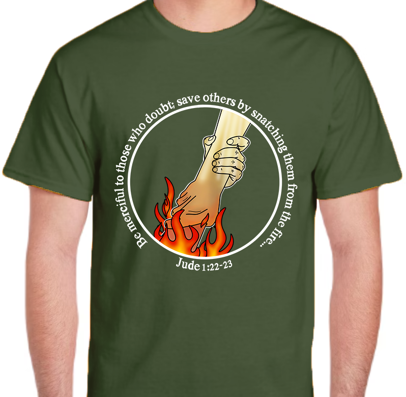 Jude 1:22 Men's Front Graphic