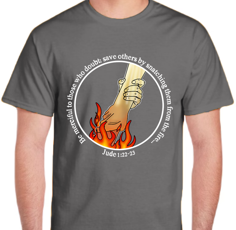 Jude 1:22 Men's Front Graphic