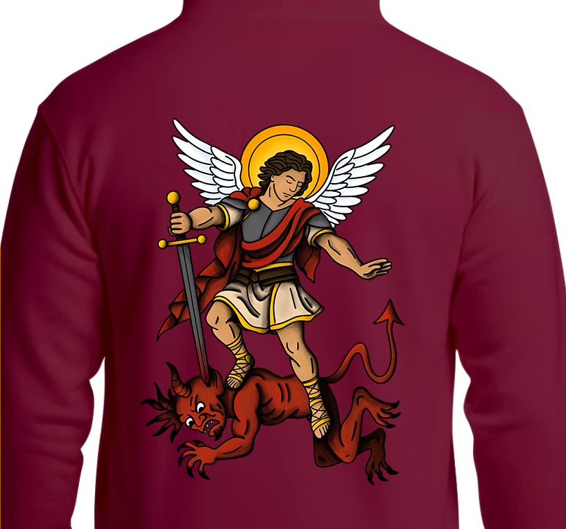 Archangel Hoodie Back Graphics