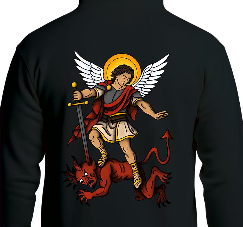Archangel Hoodie Back Graphics