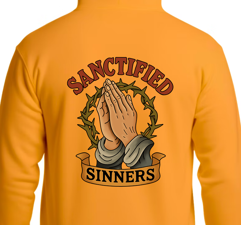 Prayer Hoodie Back Graphics