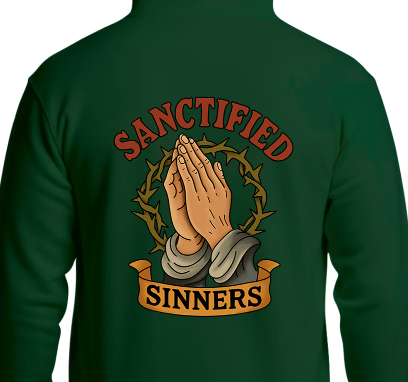 Prayer Hoodie Back Graphics