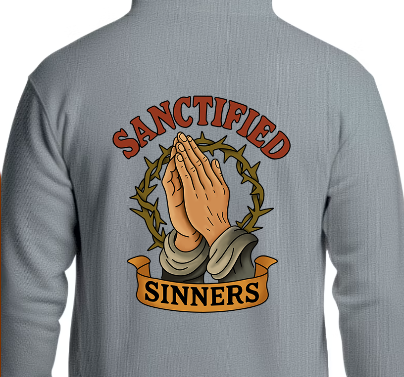 Prayer Hoodie Back Graphics