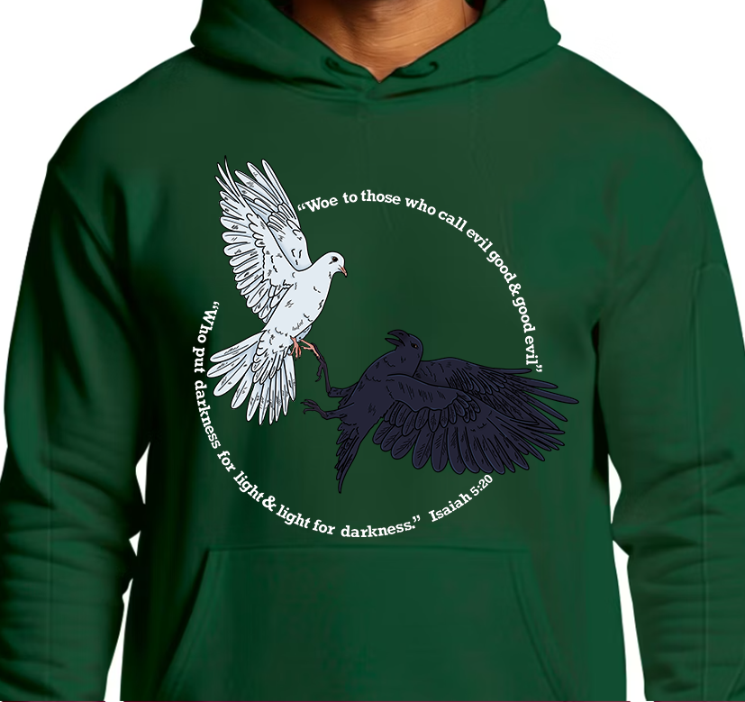 Isaiah 5:20 Hoodie Front Graphics