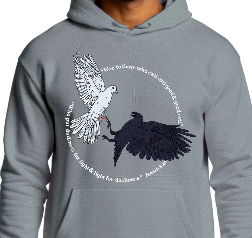 Isaiah 5:20 Hoodie Front Graphics