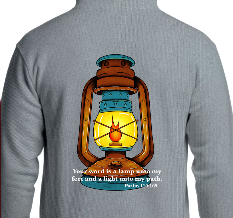 Psalm 119:105 Hoodie Back Graphics