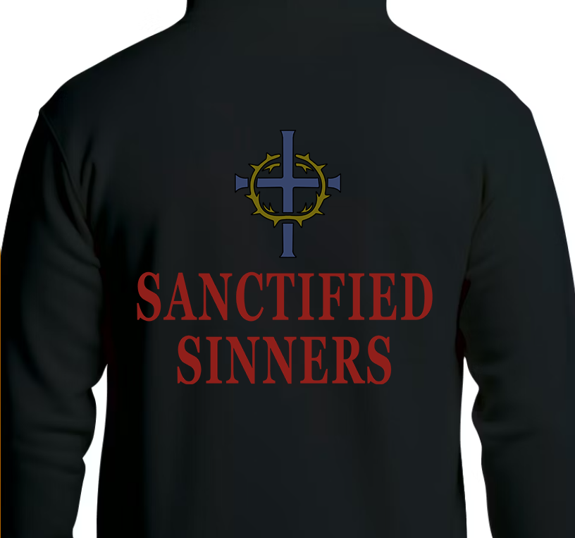 Sanctified Sinner Logo Hoodie Back Graphics