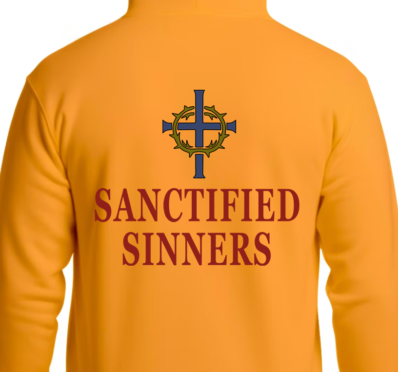 Sanctified Sinner Logo Hoodie Back Graphics