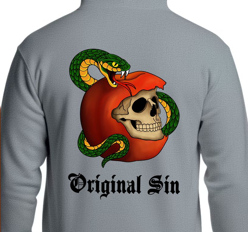 Original Sin Hoodie Back Graphics