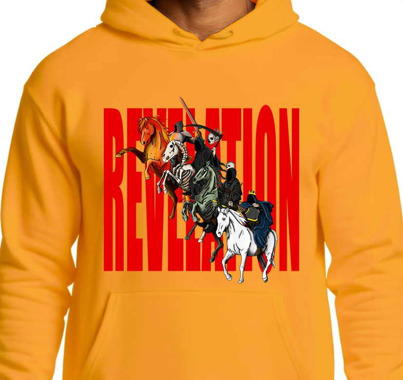 Four Horsemen Hoodie Front Graphics