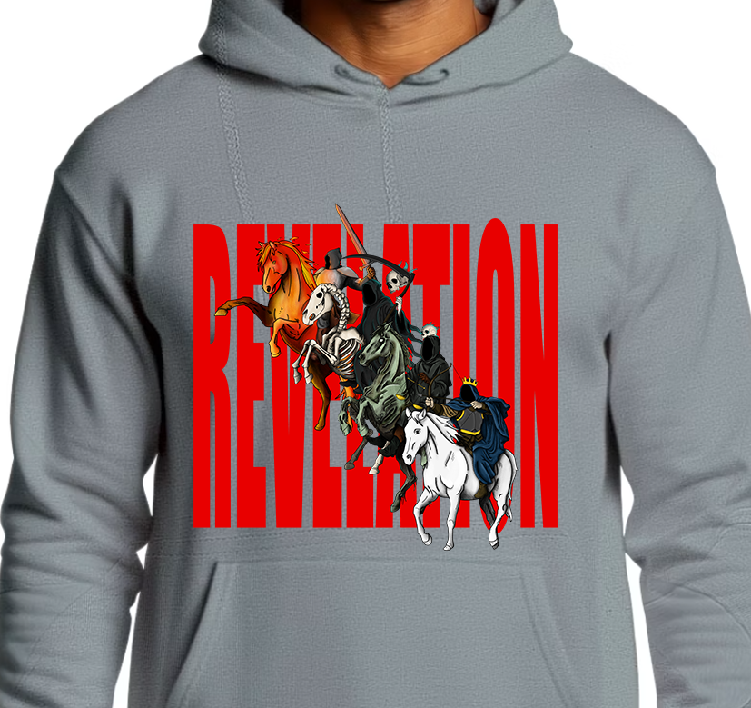 Four Horsemen Hoodie Front Graphics