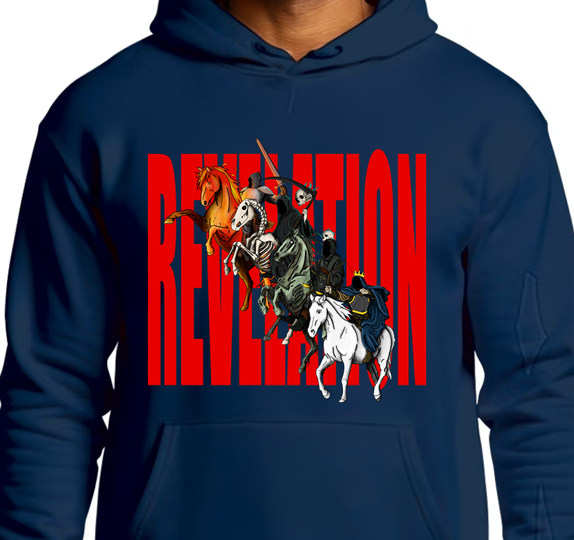 Four Horsemen Hoodie Front Graphics