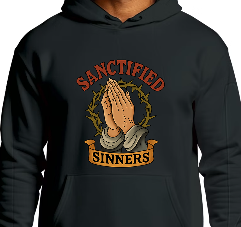 Prayer Hoodie Front Graphics