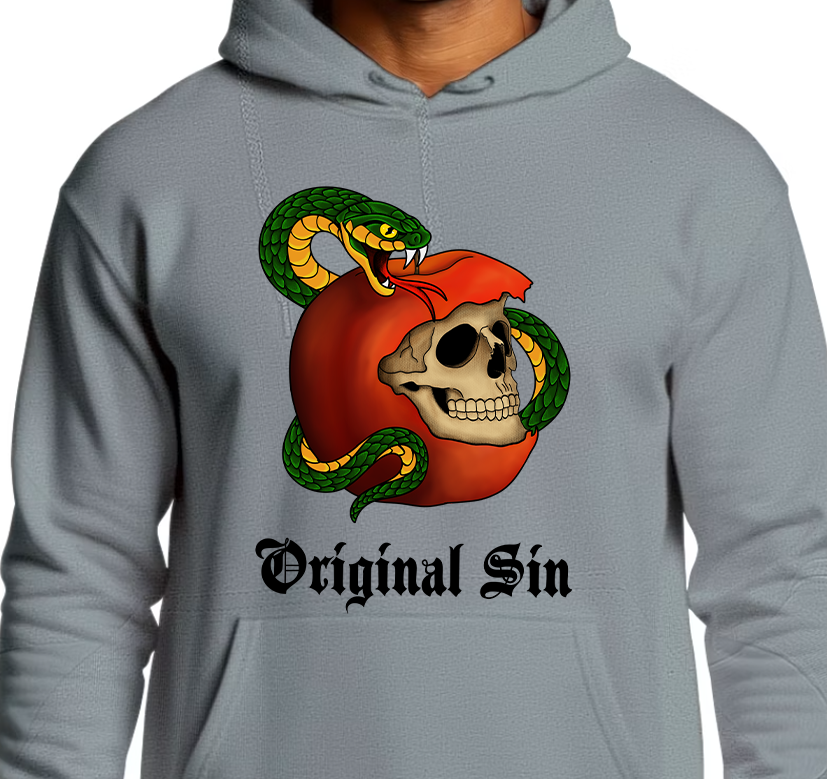 Original Sin Hoodie Front Graphics