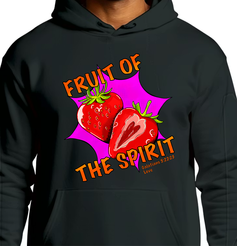 Fruit of the Spirit Strawberry Hoodie