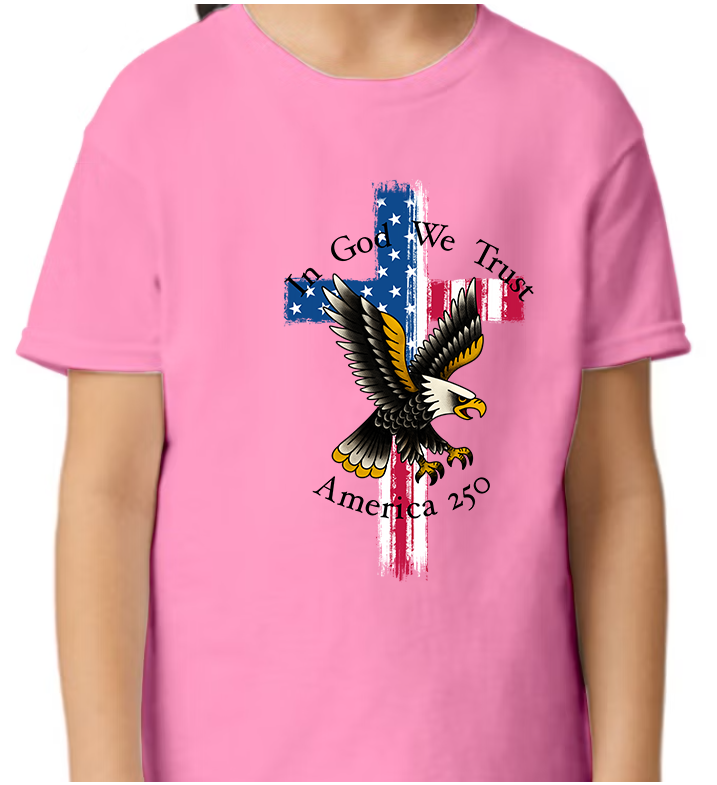 In God We Trust America 250 Children's T-Shirt