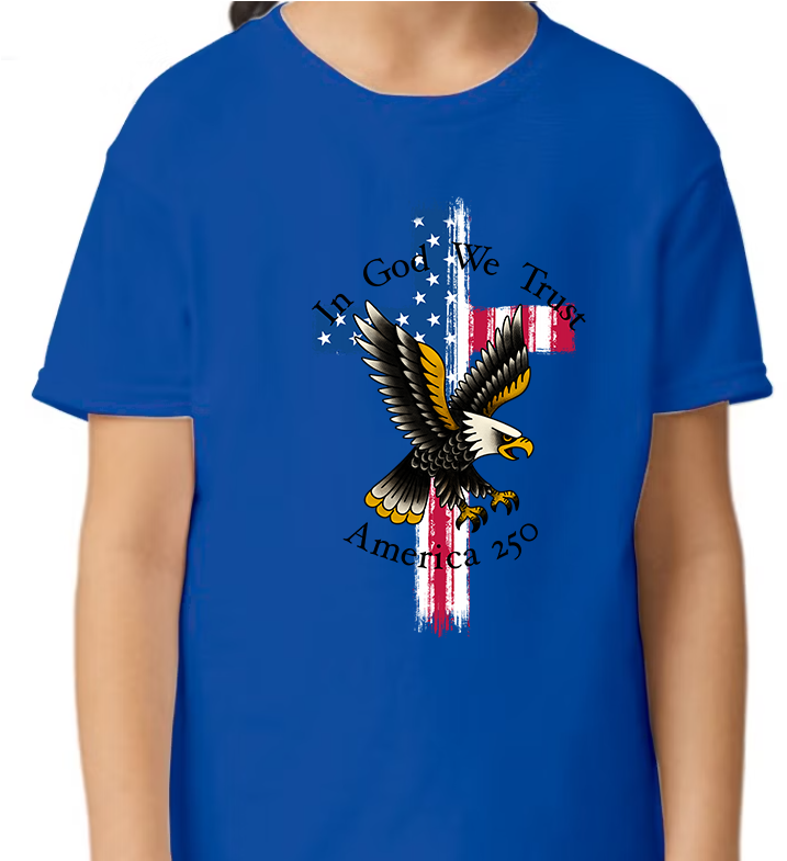 In God We Trust America 250 Children's T-Shirt