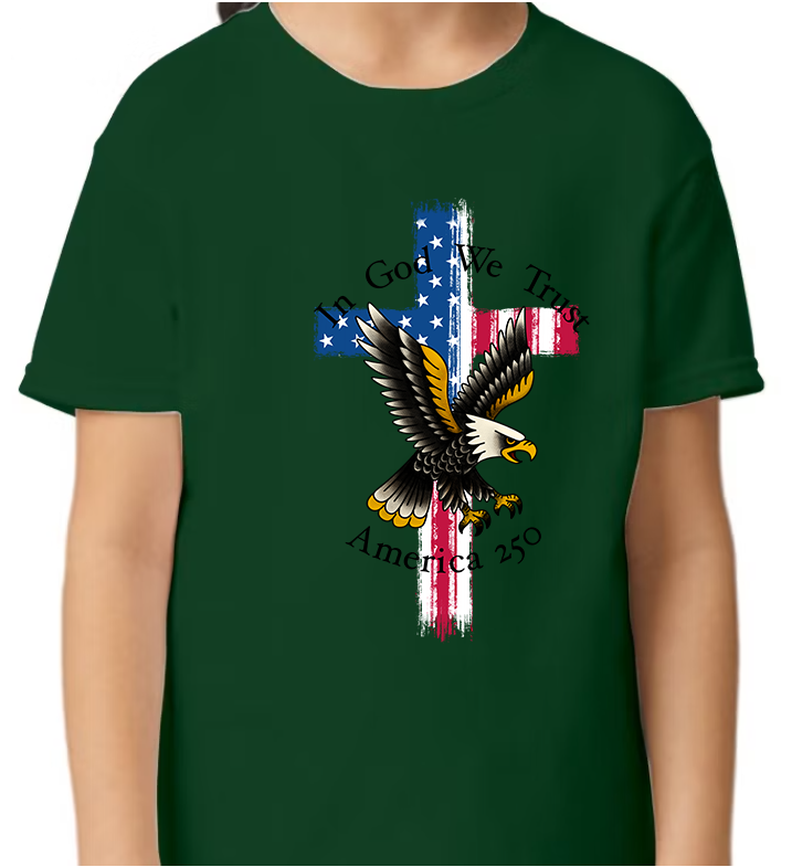 In God We Trust America 250 Children's T-Shirt