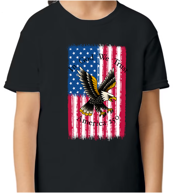 America 250 Flag Children's T-Shirt