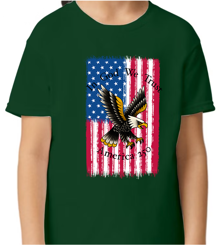 America 250 Flag Children's T-Shirt