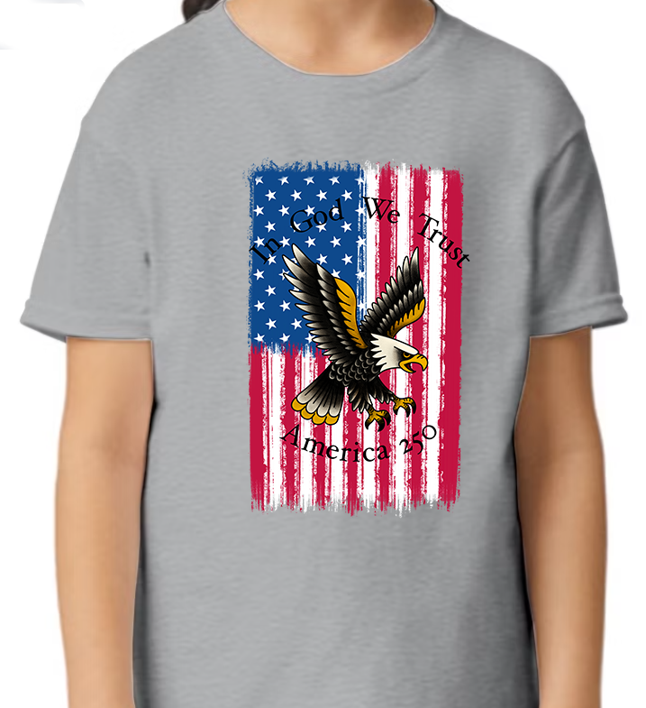 America 250 Flag Children's T-Shirt
