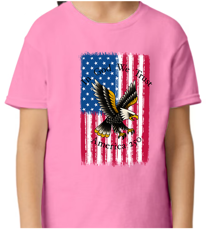 America 250 Flag Children's T-Shirt