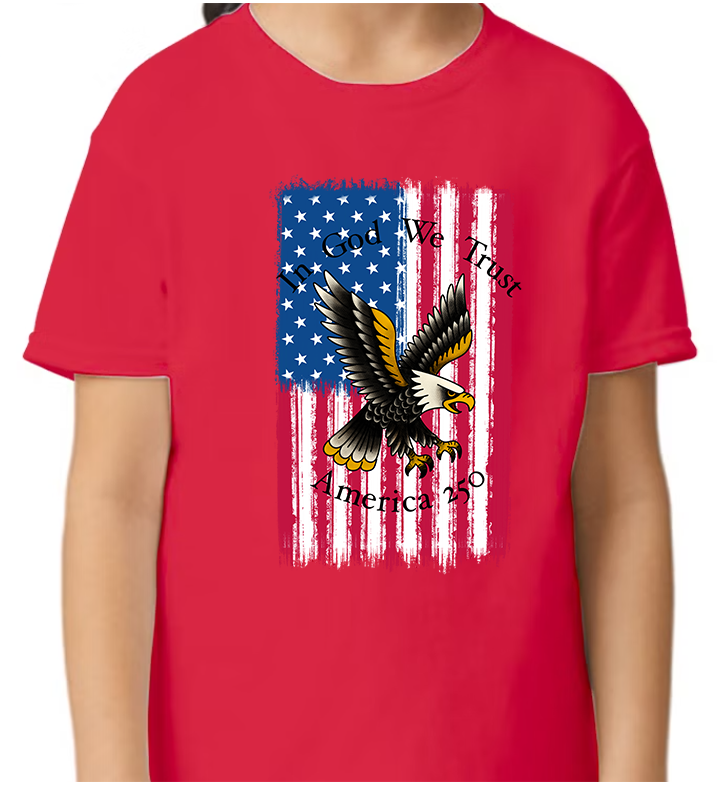America 250 Flag Children's T-Shirt