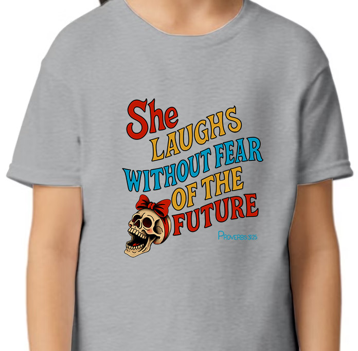 Proverbs 31:25 Children's T-Shirt
