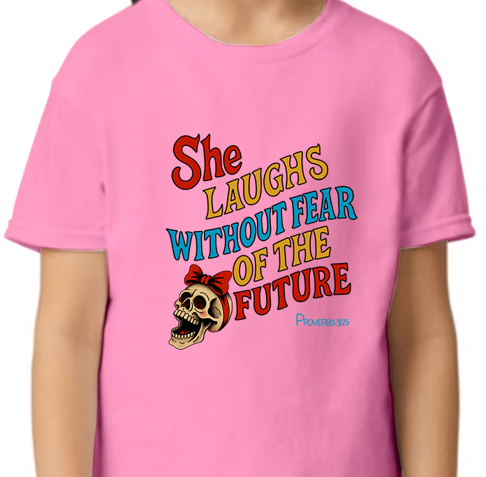 Proverbs 31:25 Children's T-Shirt