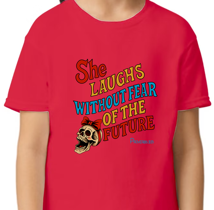 Proverbs 31:25 Children's T-Shirt