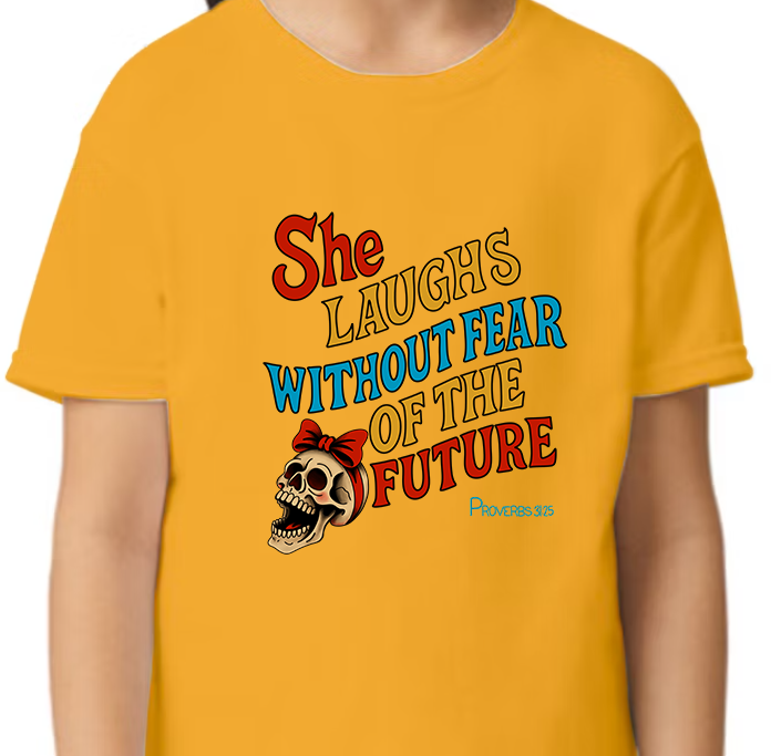 Proverbs 31:25 Children's T-Shirt