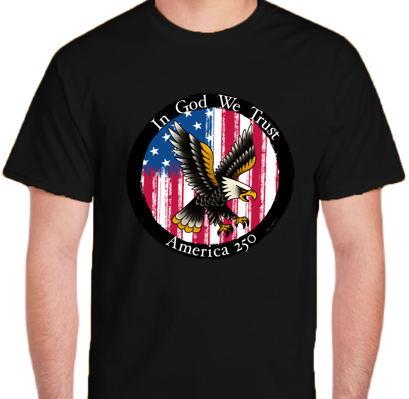 Round Seal America 250 Men's Front Graphics