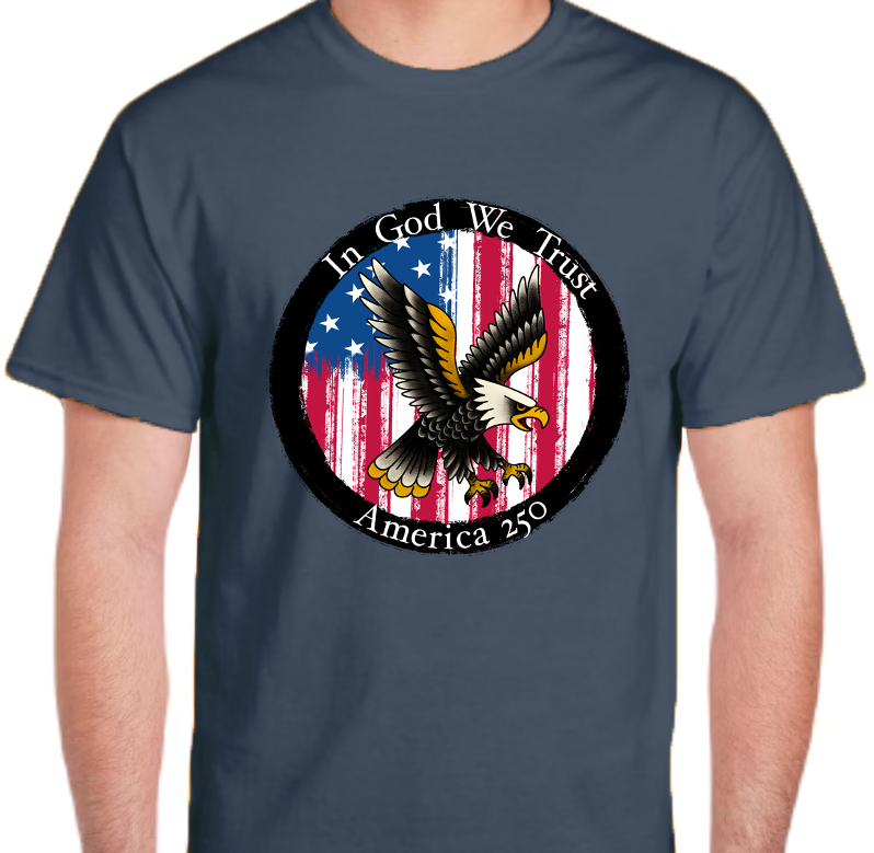 Round Seal America 250 Men's Front Graphics