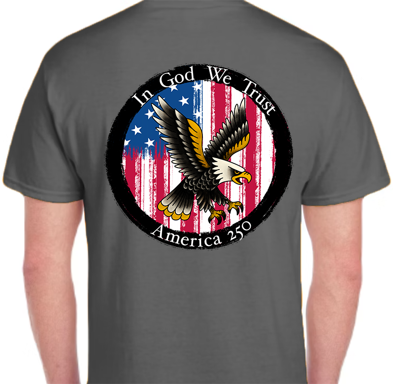 Round Seal America 250 Men's Back Graphics